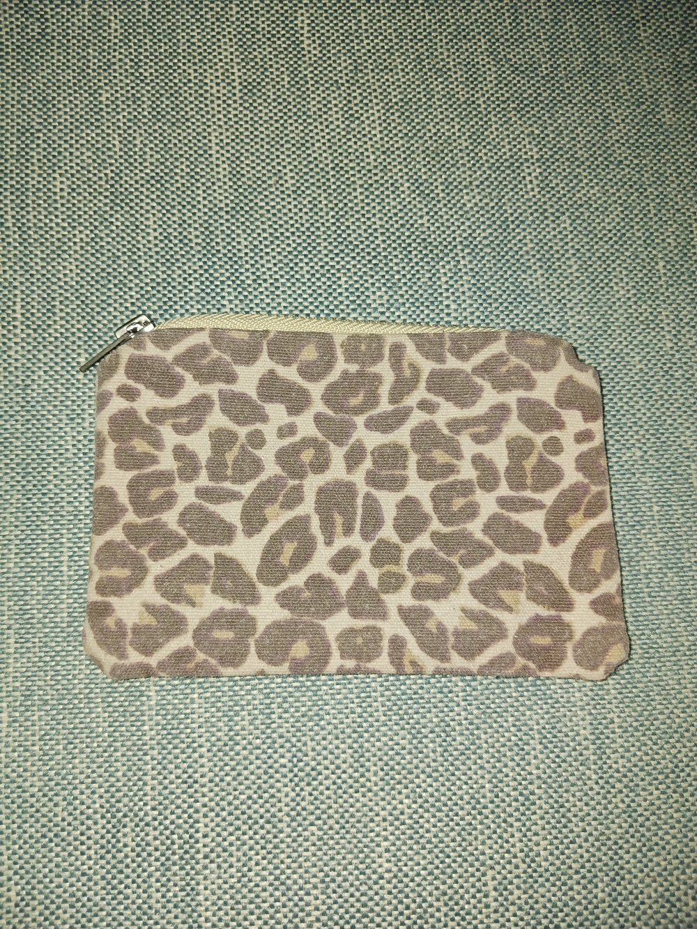 *Free w/ Bag/Purse Purchase* Leopard Cheetah Print Zip Pouch Wallet Coin Purse